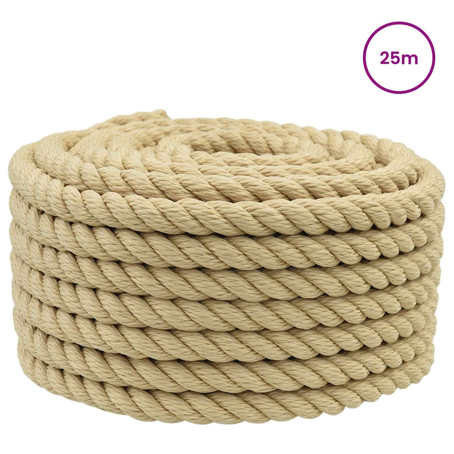 Corda da Barca 25 m 2 Naturale PP