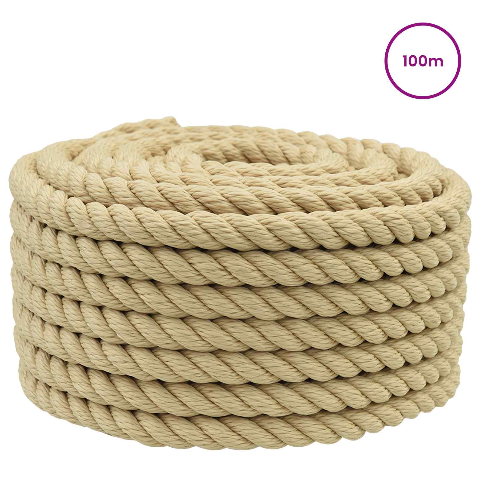Corda da Barca 100 m 2 Naturale PP | homemem39