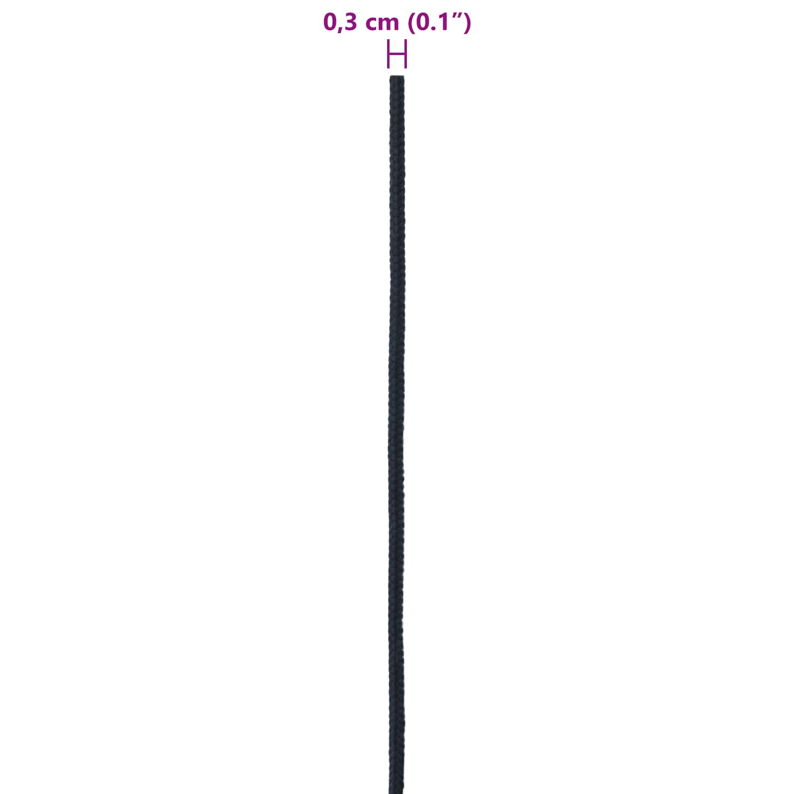 Corda da Barca Blu Reale 50 m Poliestere | homemem39