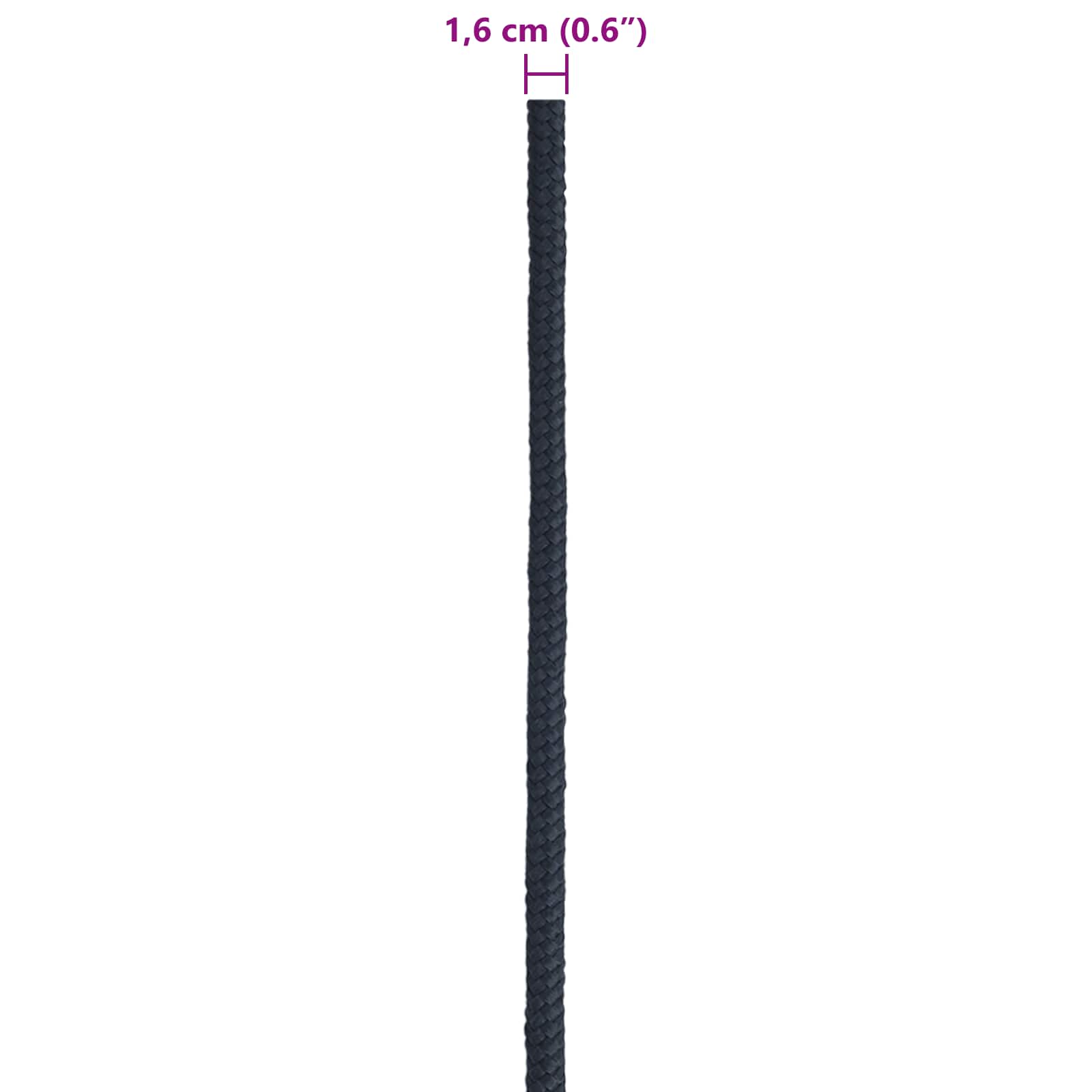 Corda da Barca Blu Reale 50 m Poliestere | homemem39