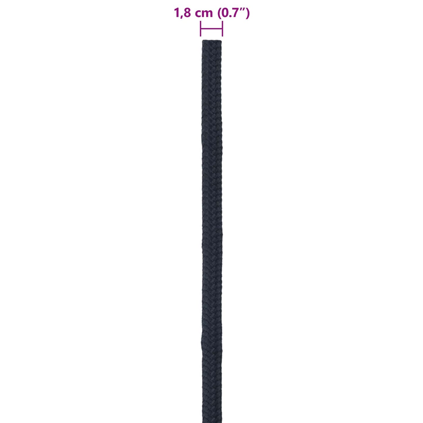 Corda da Barca Blu Reale 100 m Poliestere | homemem39