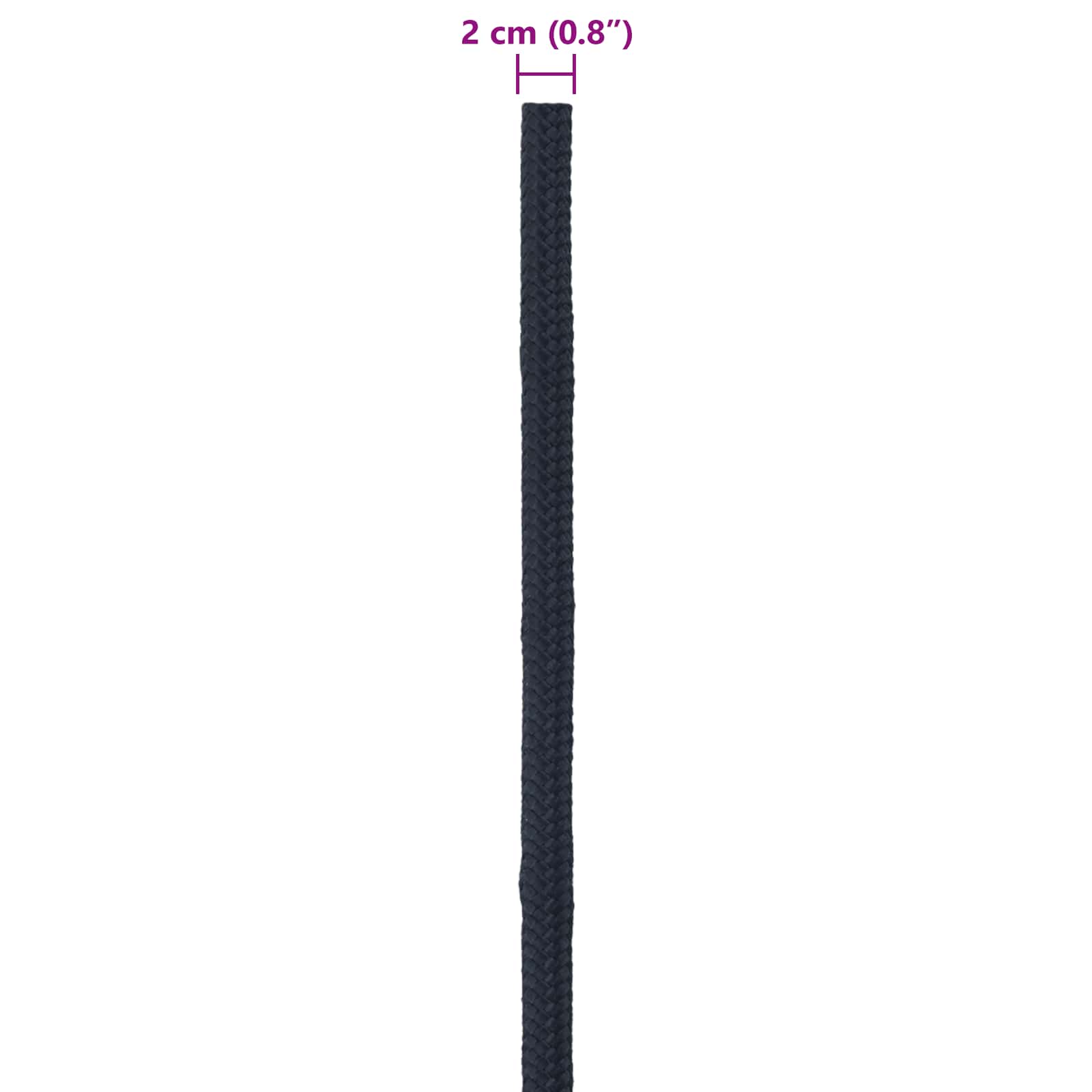 Corda da Barca Blu Reale 50 m Poliestere | homemem39