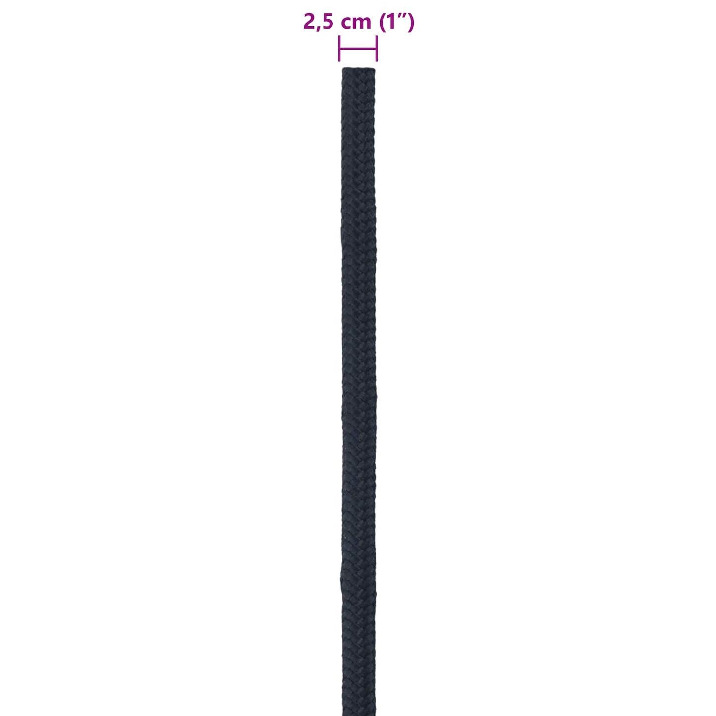 Corda da Barca Blu Reale 25 m Poliestere | homemem39