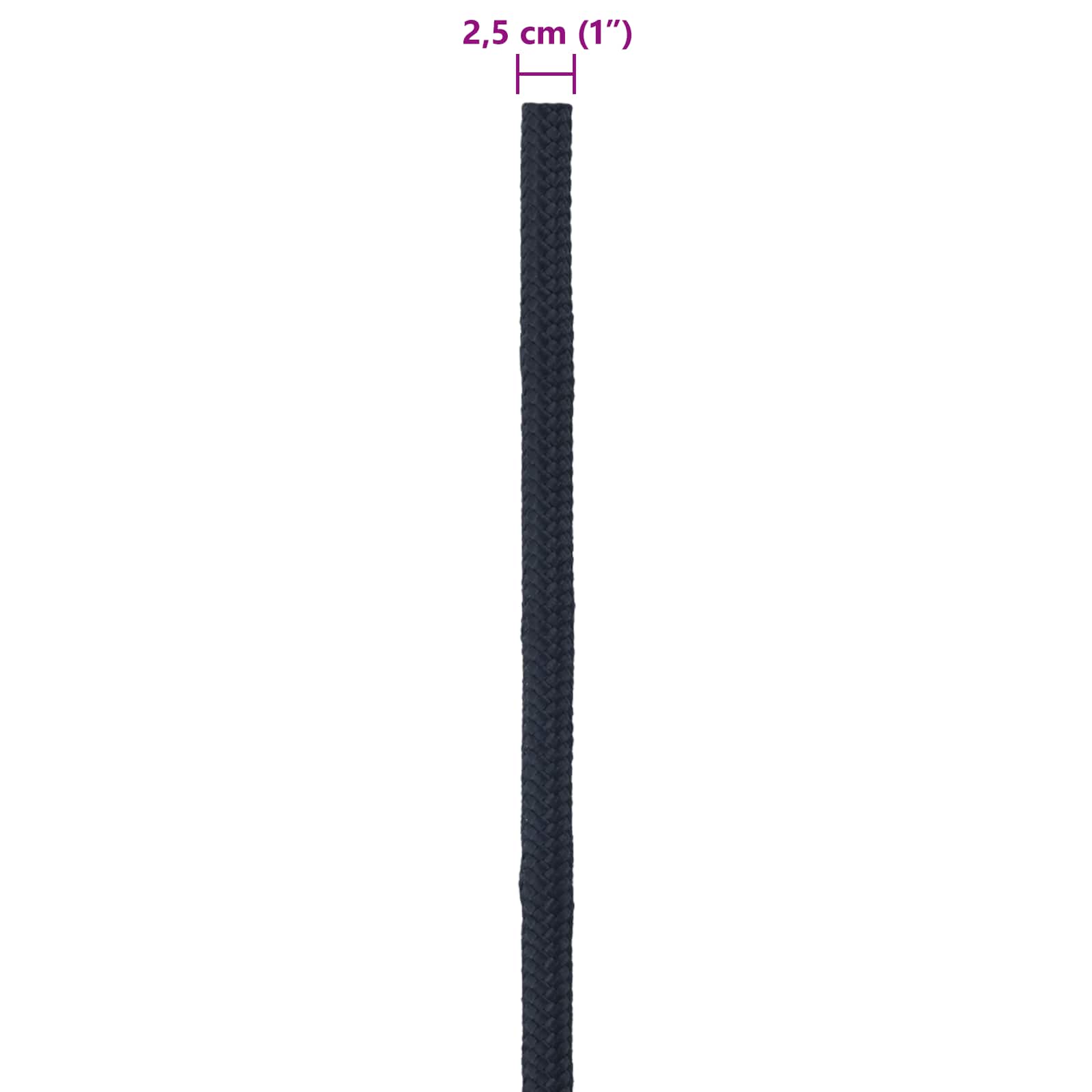 Corda da Barca Blu Reale 50 m Poliestere | homemem39