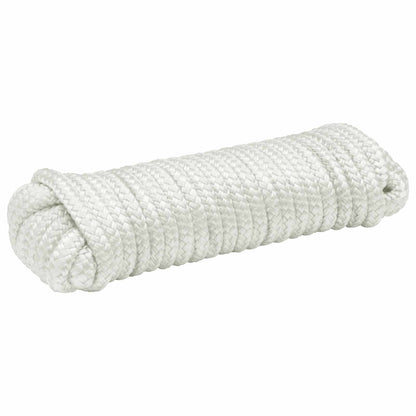 Corda da Barca 6 m 2 Bianco Poliestere | homemem39