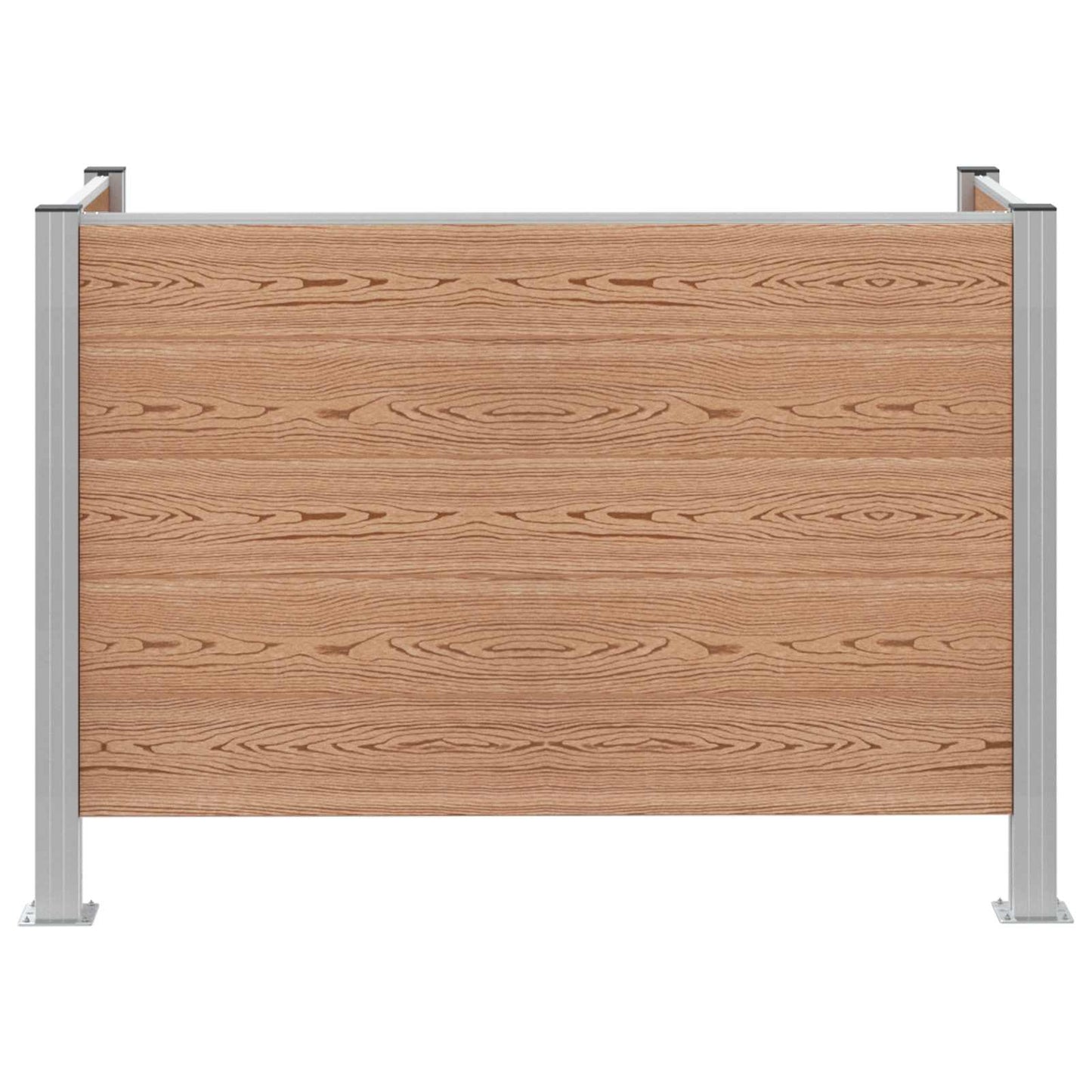 Recinzione Contenitore per Rifiuti Marrone 161 x 85 x 115 cm | homemem39