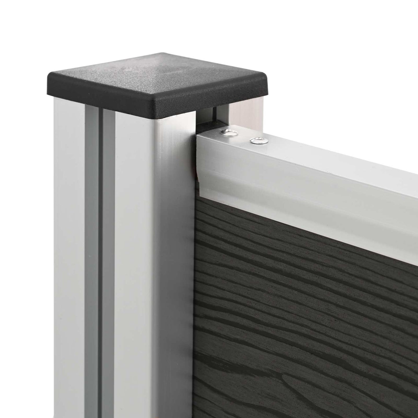 Recinzione Contenitore per Rifiuti Grigio 161 x 85 x 115 cm | homemem39
