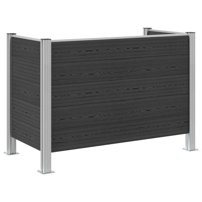Recinzione Contenitore per Rifiuti Grigio 161 x 85 x 115 cm | homemem39