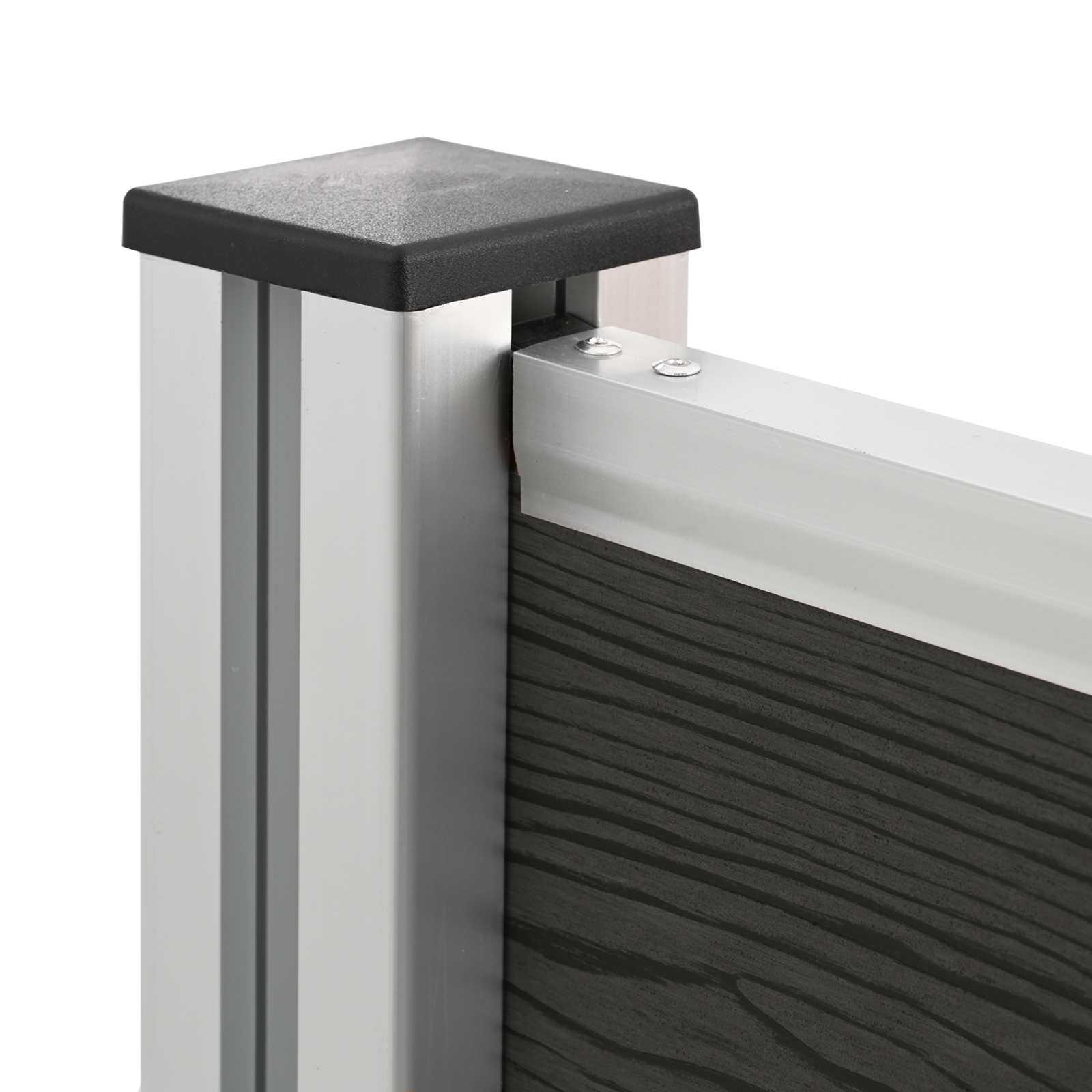 Recinzione Contenitore per Rifiuti Grigio 237 x 85 x 115 cm | homemem39