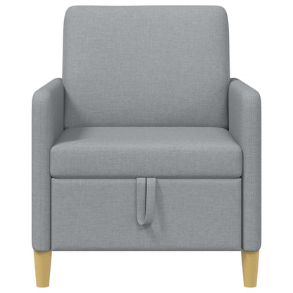 Divano con Storage Grigio Chiaro 72 x 78 x 87 cm Poliestere | homemem39