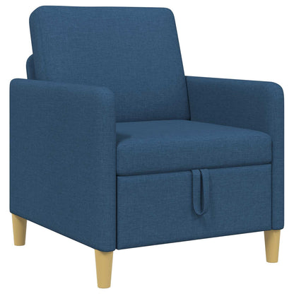 Divano con Storage Blu 72 x 78 x 87 cm Poliestere | homemem39