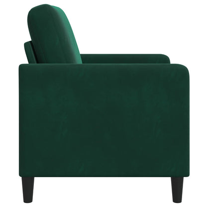 Divano con Storage Verde Scuro 72 x 78 x 87 cm Poliestere | homemem39