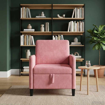 Divano con Storage Rosa 72 x 78 x 87 cm Poliestere | homemem39