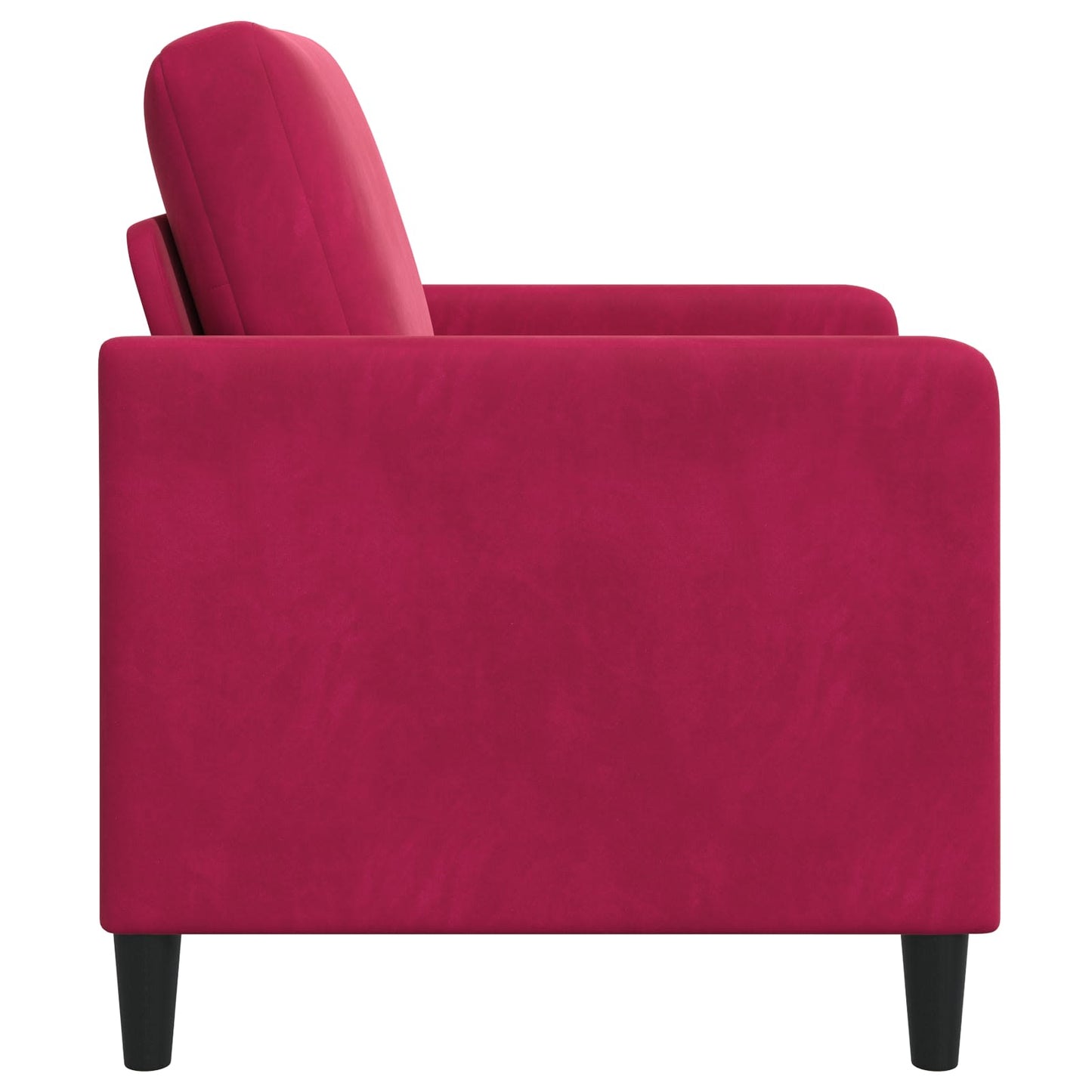 Divano con Storage Rosso Vino 72 x 78 x 87 cm Poliestere | homemem39