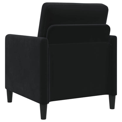Divano con Storage Nero 72 x 78 x 87 cm Poliestere | homemem39