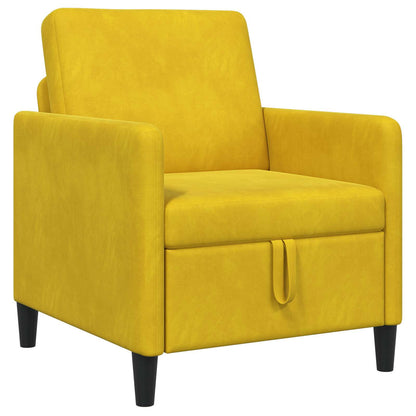 Divano con Storage Giallo 72 x 78 x 87 cm Poliestere | homemem39