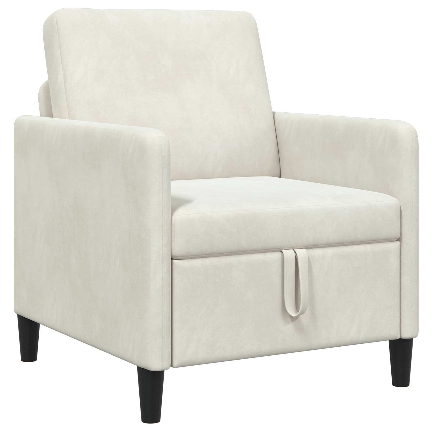 Divano con Storage Crema 72 x 78 x 87 cm Poliestere | homemem39
