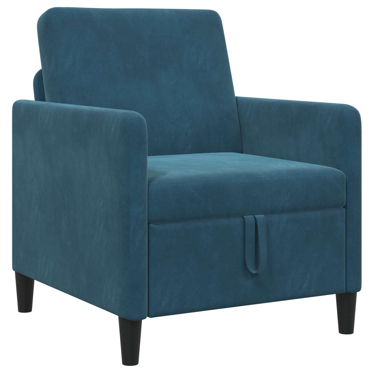 Divano con Storage Blu 72 x 78 x 87 cm Poliestere | homemem39