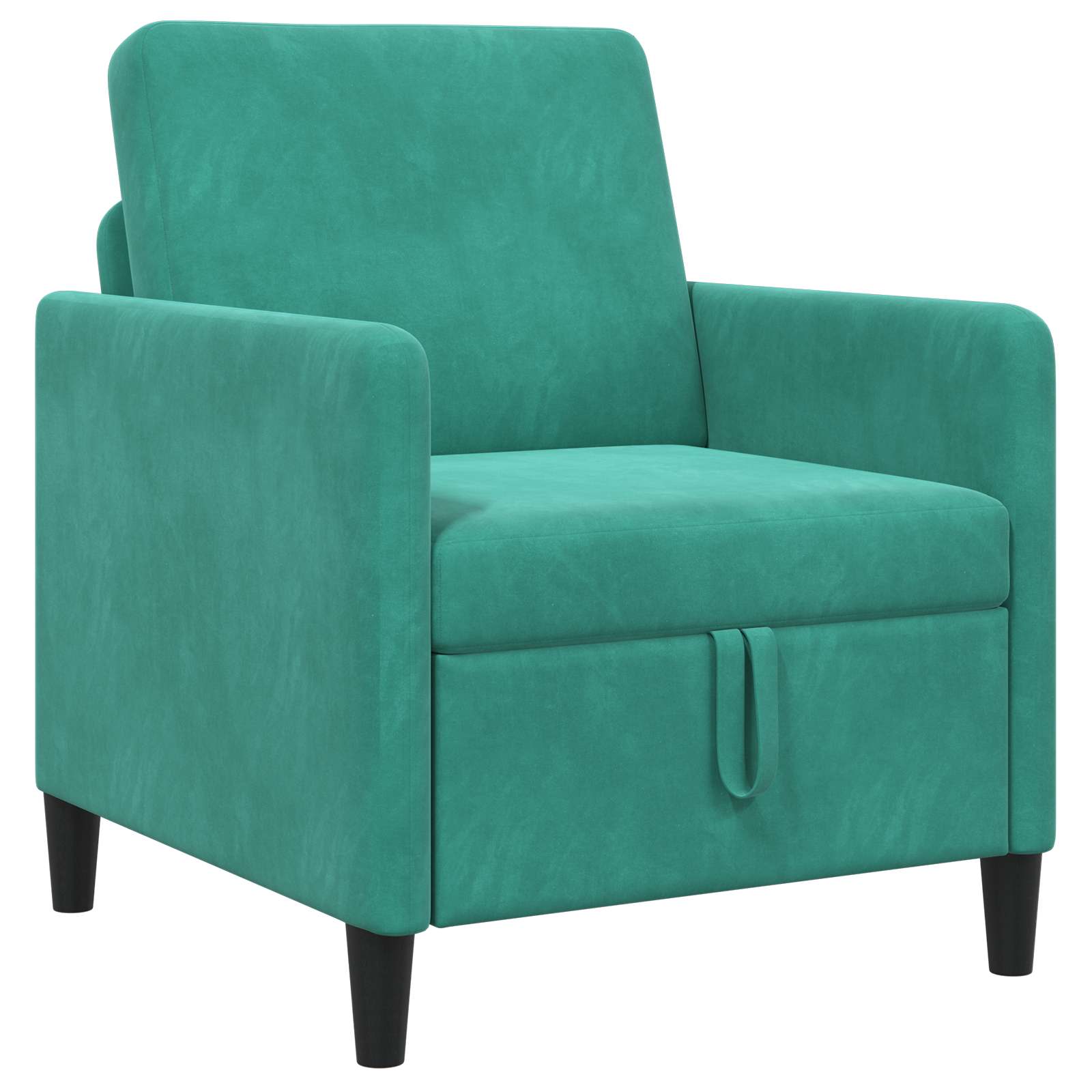 Divano con Storage Turchese 72 x 78 x 87 cm Poliestere | homemem39