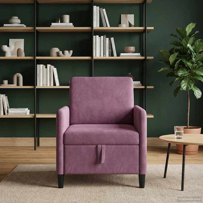Divano con Storage Viola 72 x 78 x 87 cm Poliestere | homemem39