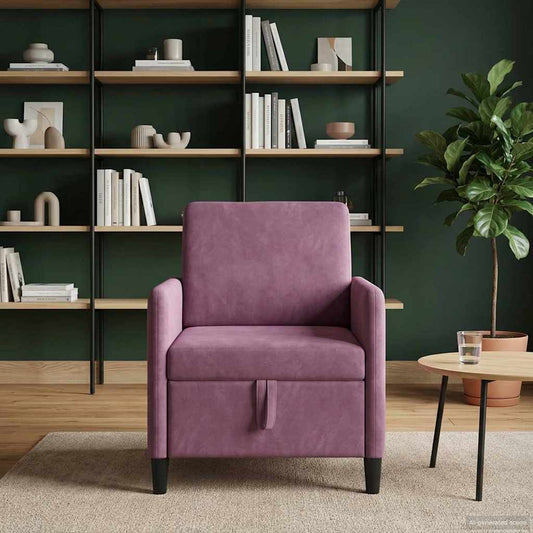 Divano con Storage Viola 72 x 78 x 87 cm Poliestere | homemem39