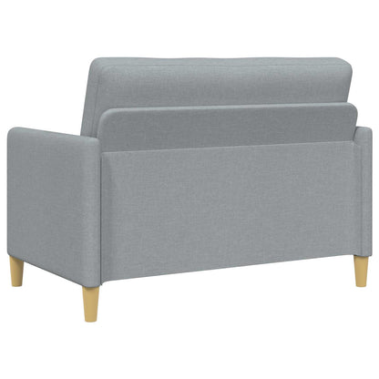 Divano con Storage Grigio Chiaro 122 x 78 x 87 cm Poliestere | homemem39