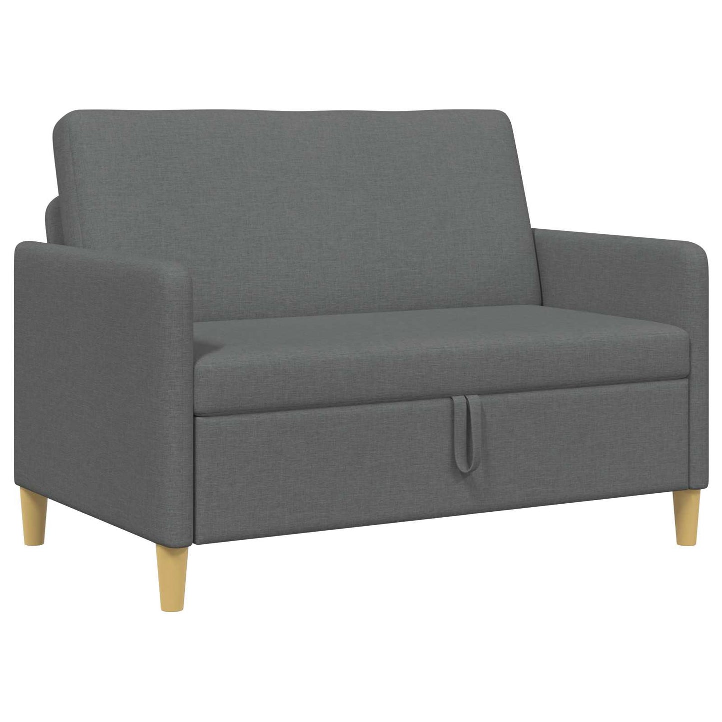 Divano con Storage Grigio Scuro 122 x 78 x 87 cm Poliestere | homemem39