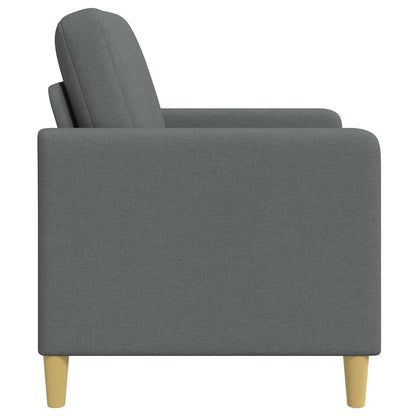 Divano con Storage Grigio Scuro 122 x 78 x 87 cm Poliestere