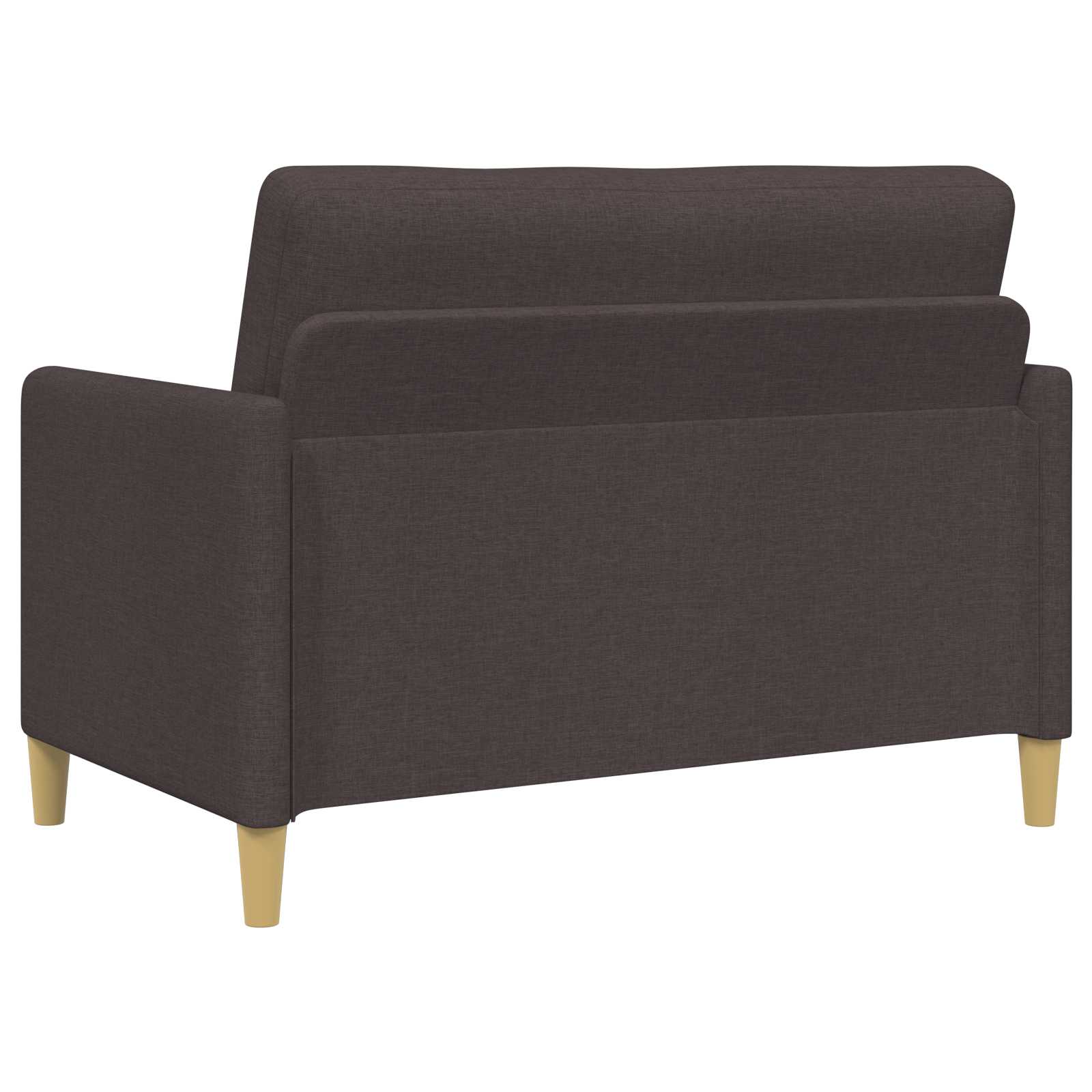 Divano con Storage Marrone Scuro 122 x 78 x 87 cm Poliestere | homemem39