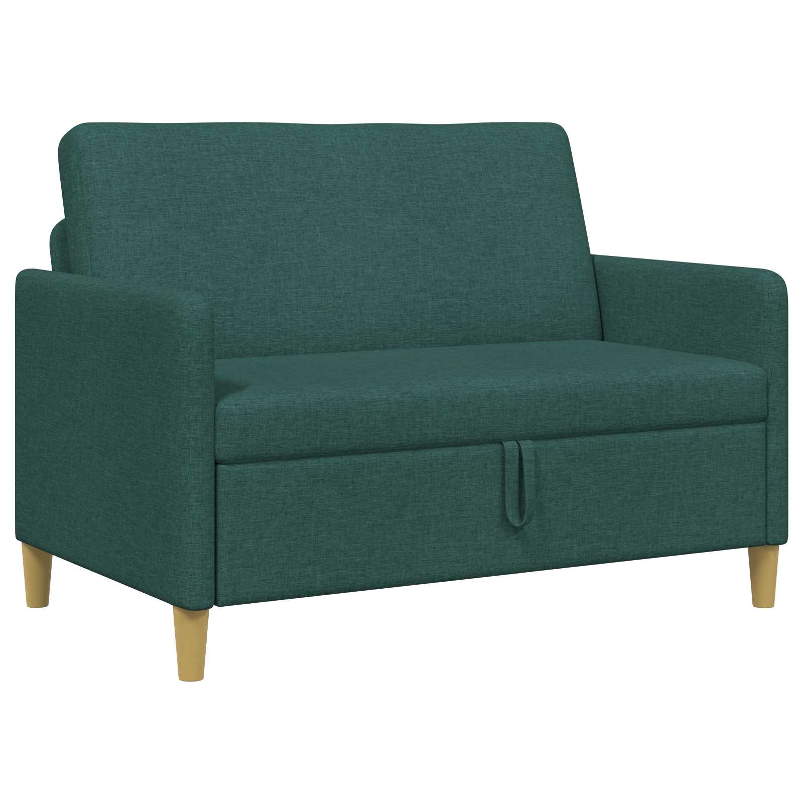 Divano con Storage Verde Scuro 122 x 78 x 87 cm Poliestere | homemem39