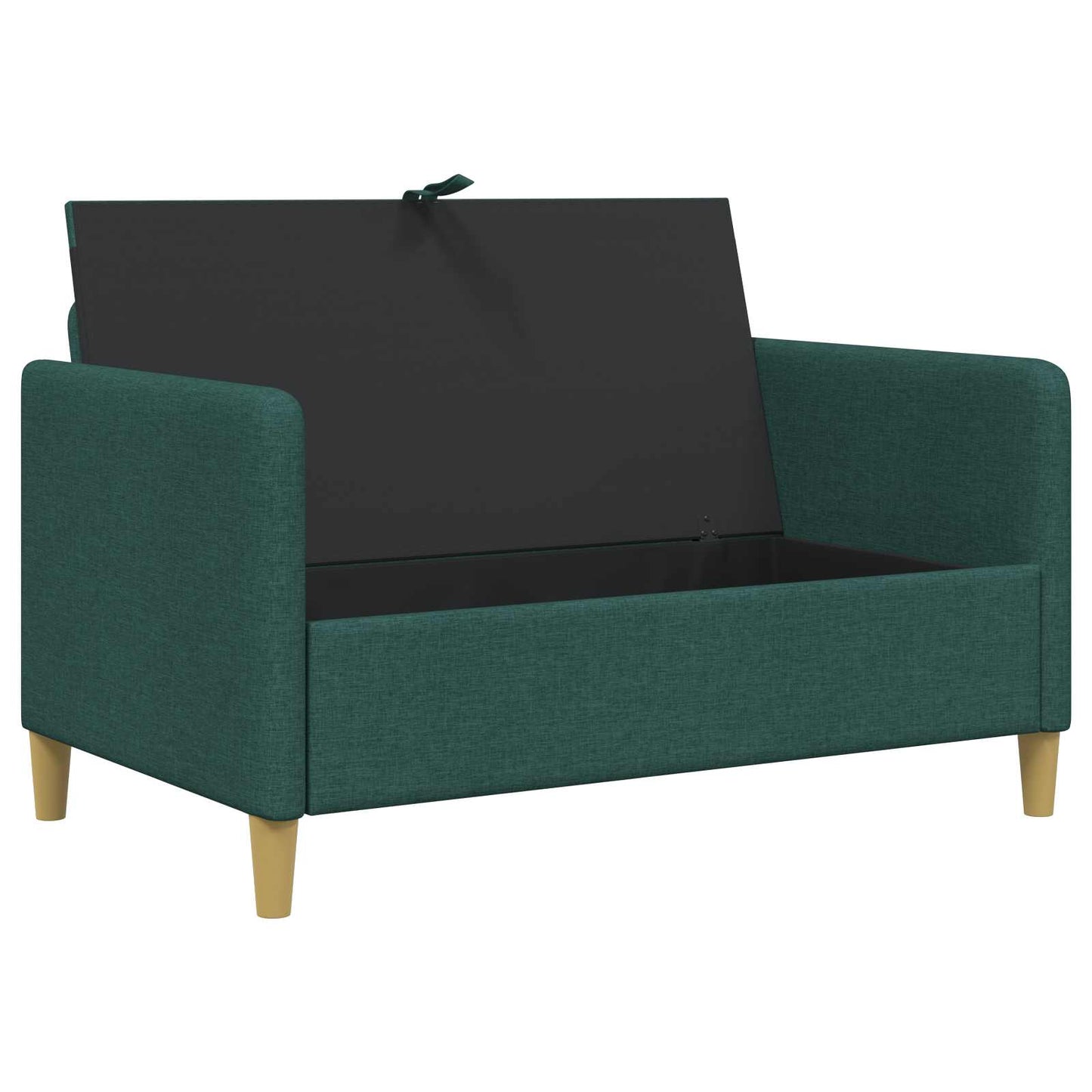 Divano con Storage Verde Scuro 122 x 78 x 87 cm Poliestere | homemem39