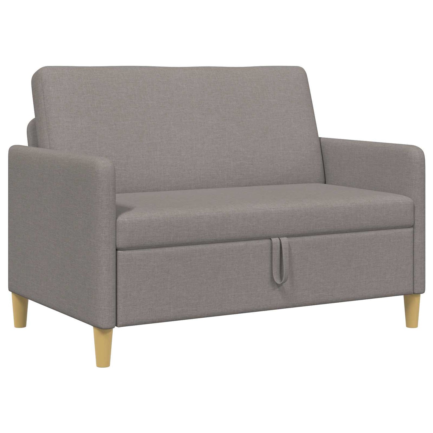 Divano con Storage Tortora 122 x 78 x 87 cm Poliestere | homemem39