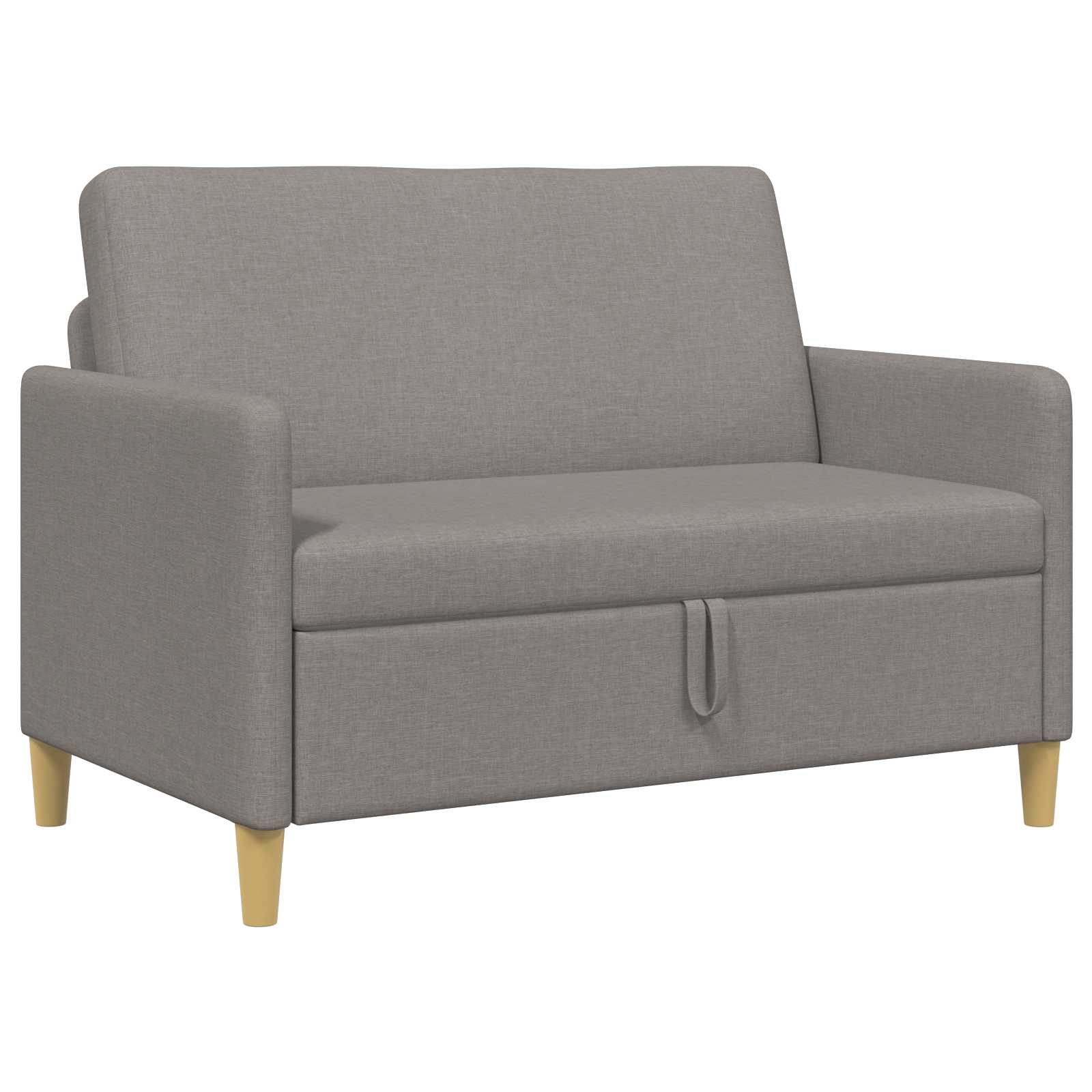 Divano con Storage Tortora 122 x 78 x 87 cm Poliestere | homemem39