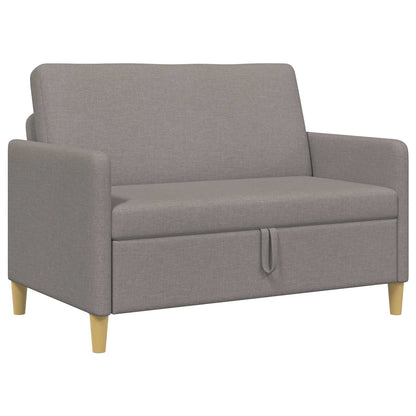 Divano con Storage Tortora 122 x 78 x 87 cm Poliestere | homemem39