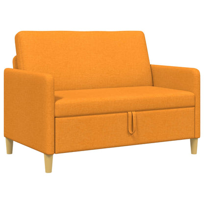 Divano con Storage Giallo Scuro 122 x 78 x 87 cm Poliestere | homemem39