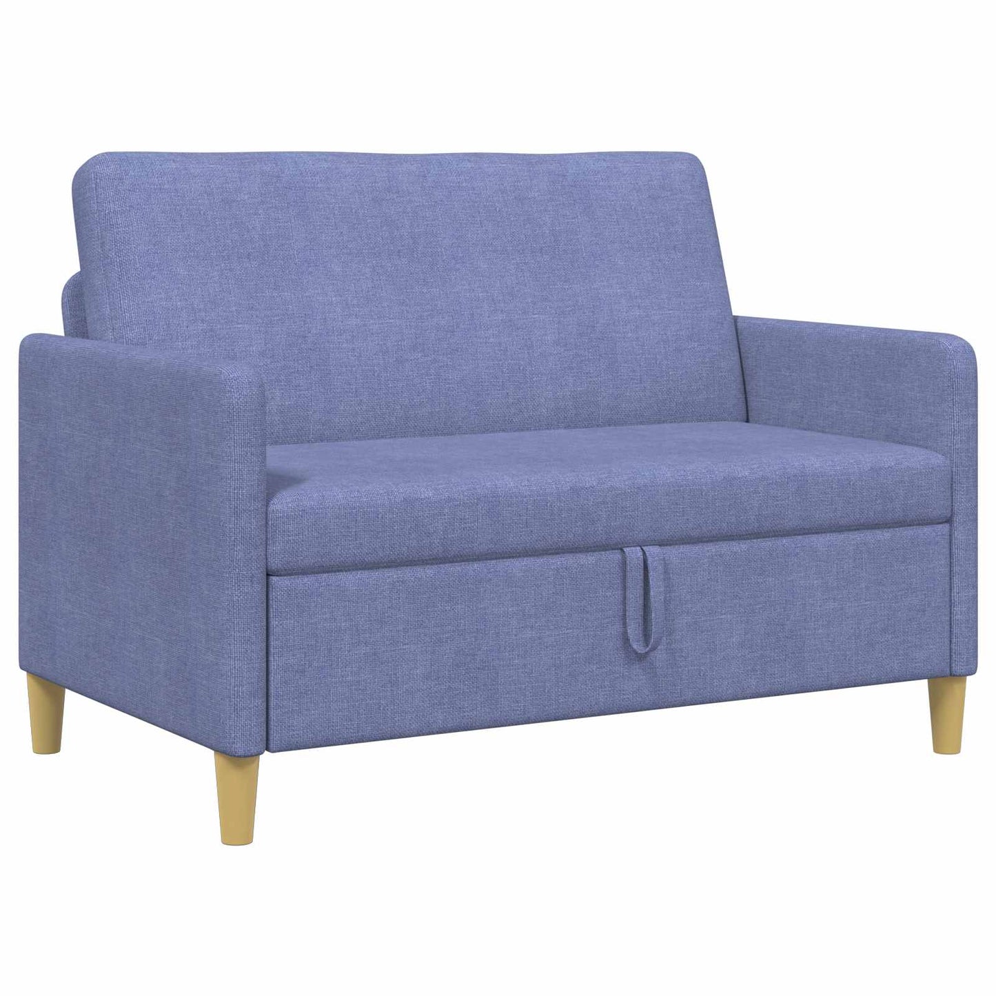 Divano con Storage Blu jeans 122 x 78 x 87 cm Poliestere