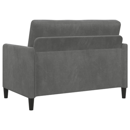 Divano con Storage Grigio Scuro 122 x 78 x 87 cm Poliestere | homemem39