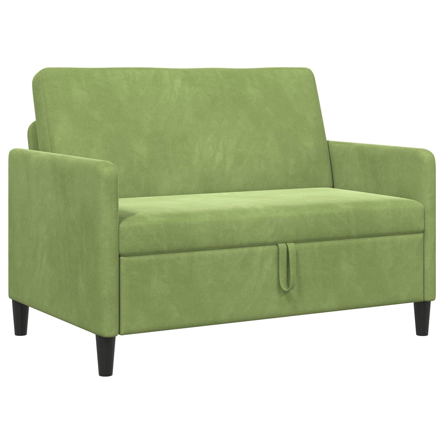 Divano con Storage Verde chiaro 122 x 78 x 87 cm Poliestere | homemem39