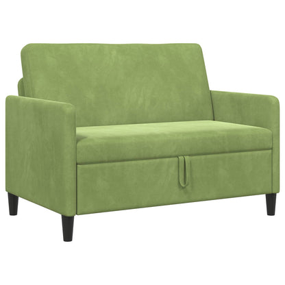 Divano con Storage Verde chiaro 122 x 78 x 87 cm Poliestere | homemem39