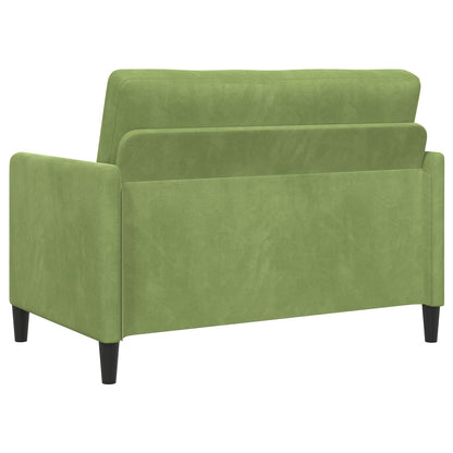 Divano con Storage Verde chiaro 122 x 78 x 87 cm Poliestere | homemem39