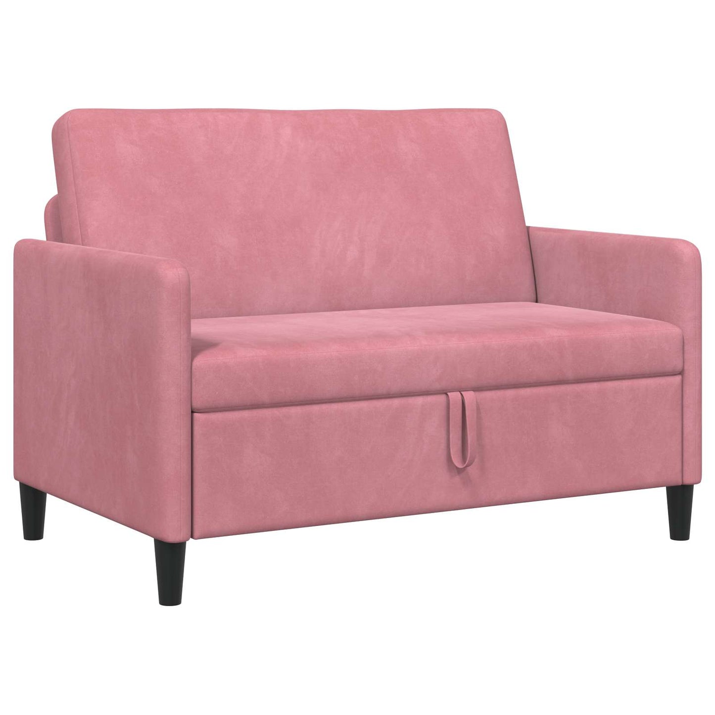 Divano con Storage Rosa 122 x 78 x 87 cm Poliestere | homemem39