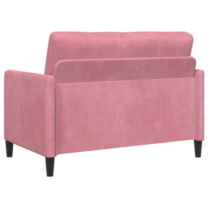 Divano con Storage Rosa 122 x 78 x 87 cm Poliestere | homemem39