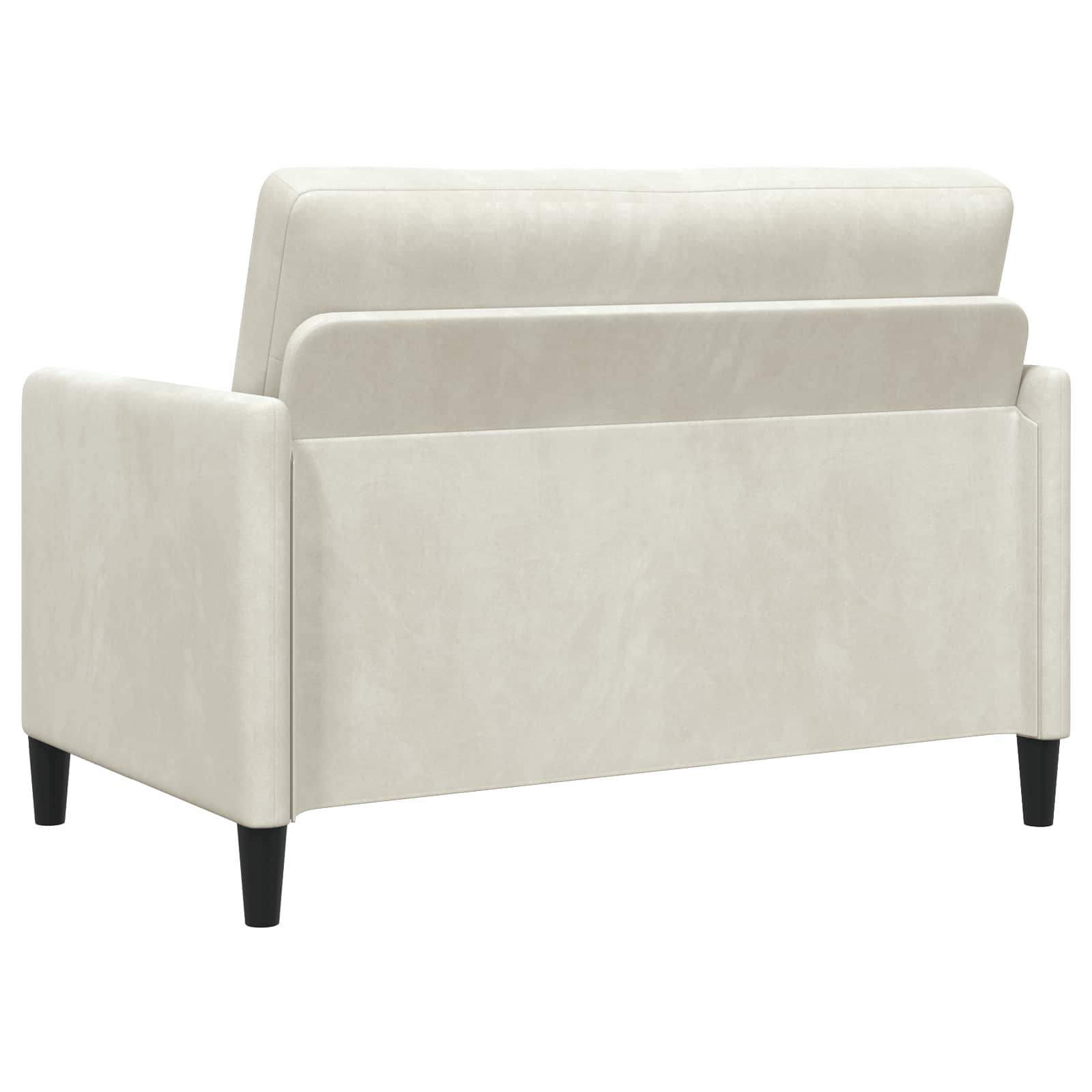 Divano con Storage Crema 122 x 78 x 87 cm Poliestere | homemem39