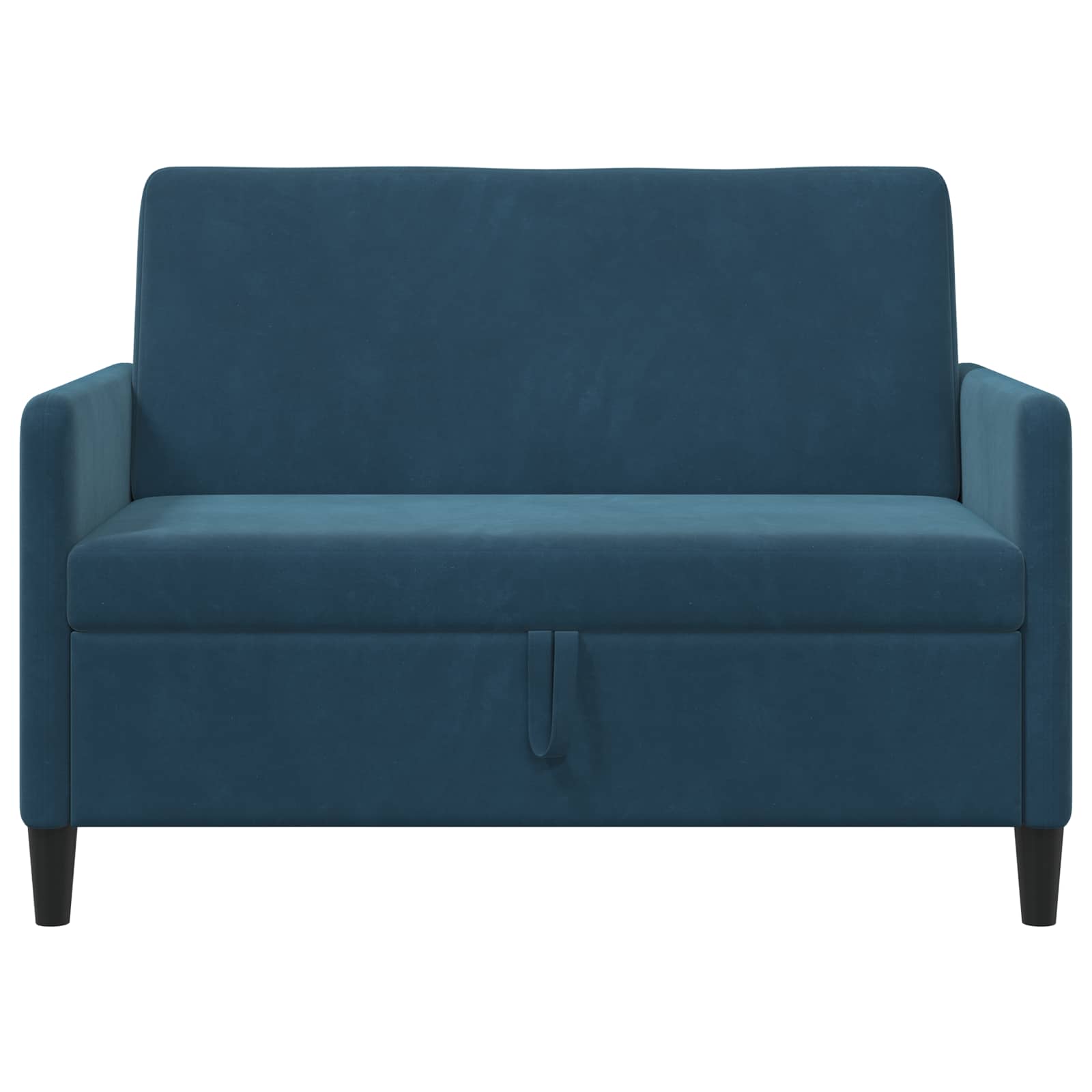 Divano con Storage Blu 122 x 78 x 87 cm Poliestere | homemem39