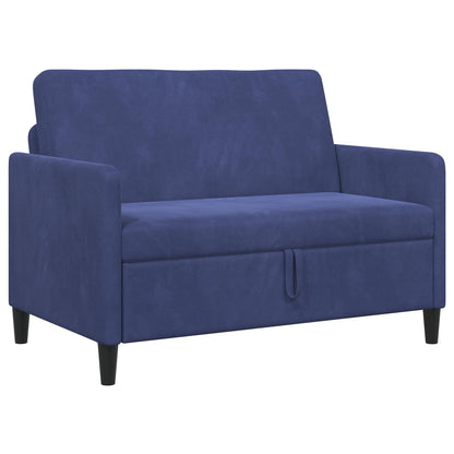 Divano con Storage Blu Polizia 122 x 78 x 87 cm Poliestere | homemem39