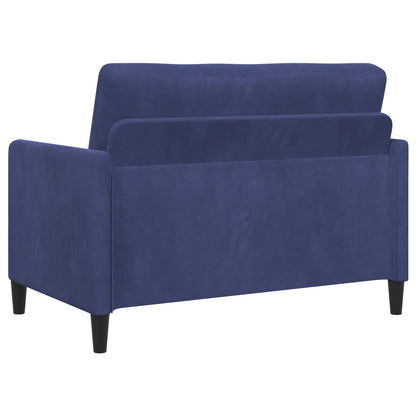 Divano con Storage Blu Polizia 122 x 78 x 87 cm Poliestere | homemem39