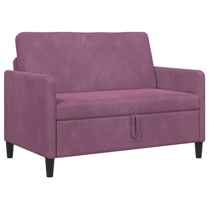 Divano con Storage Viola 122 x 78 x 87 cm Poliestere | homemem39