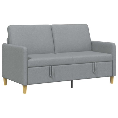 Divano con Storage Grigio Chiaro 152 x 78 x 87 cm Poliestere | homemem39