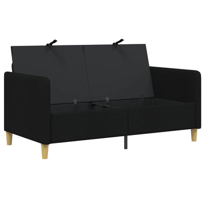 Divano con Storage Nero 152 x 78 x 87 cm Poliestere | homemem39