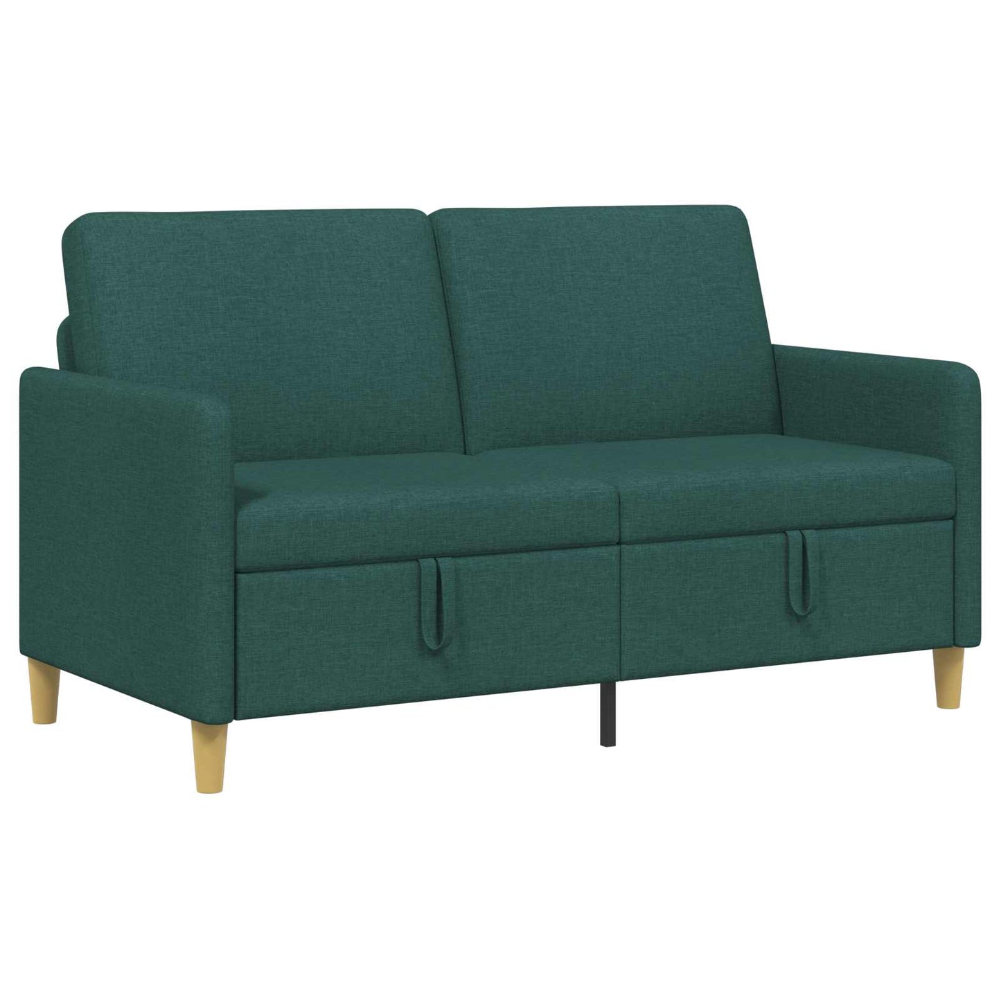Divano con Storage Verde Scuro 152 x 78 x 87 cm Poliestere | homemem39